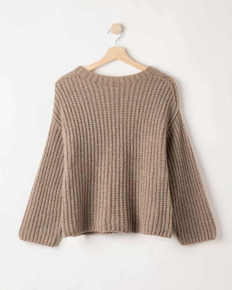 Holebrook Cajsa Sweater - Khaki-3