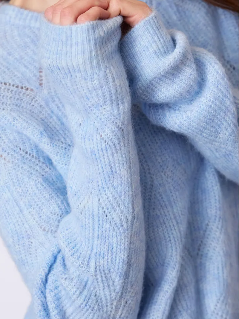 RedGreen Kali Knit - Blue Melange-2