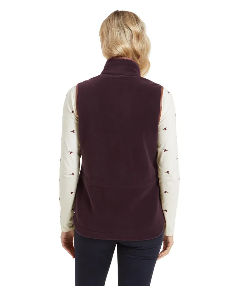 Schoffel Ladies Lyndon Gilet - Port-2