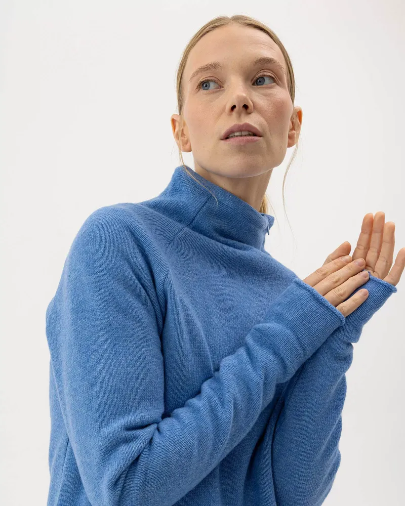 Holebrook Ladies Martina Windproof Sweater - Oxford-2
