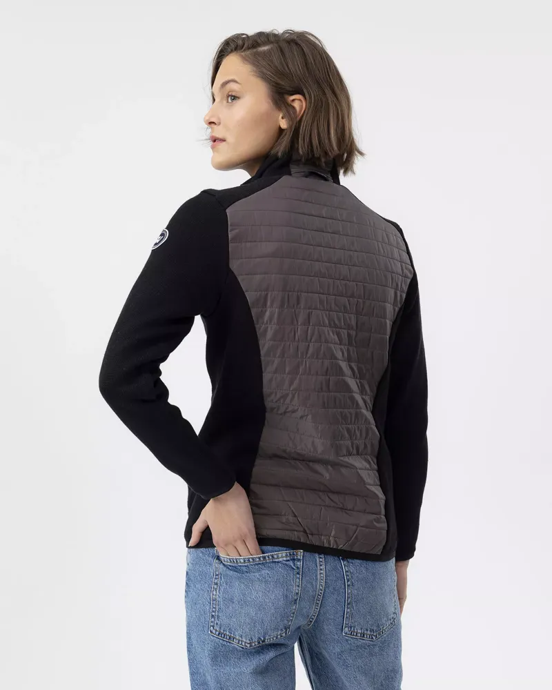 Holebrook Mimmi Windproof Full Zip Jacket - Black/Mole-1