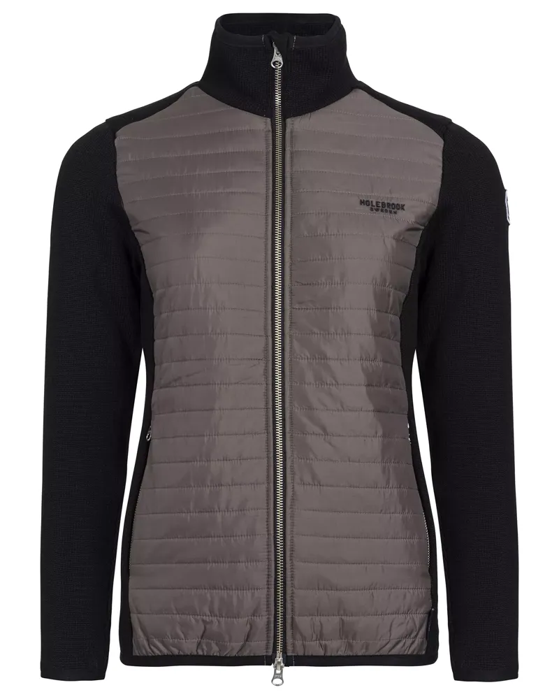 Holebrook Mimmi Windproof Full Zip Jacket - Black/Mole-3