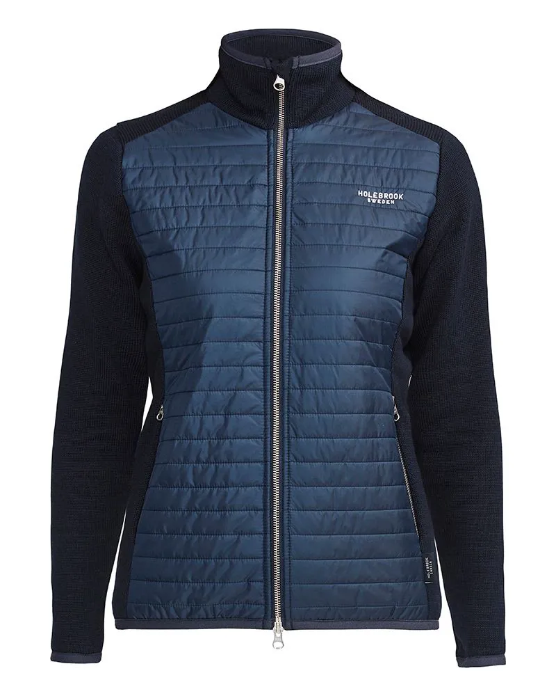 Holebrook Mimi Windproof Full Zip Jacket - Navy-3
