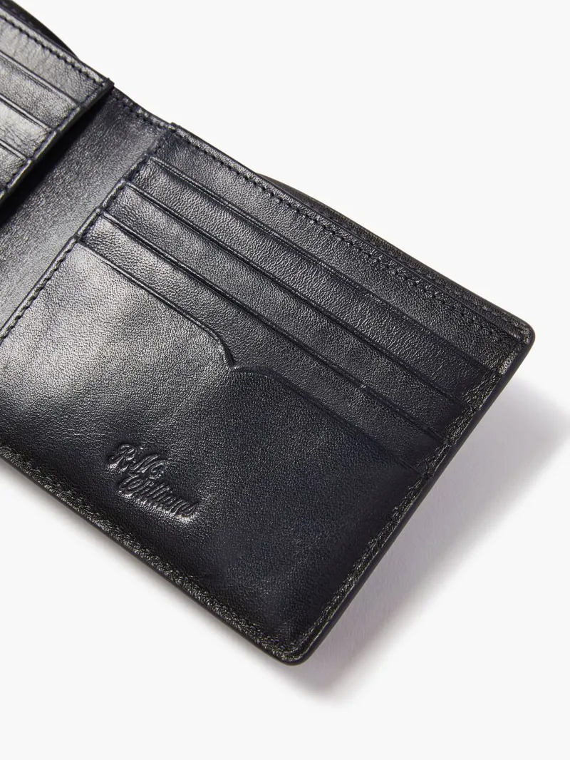 R.M Williams City Slim Bi-Fold Wallet - Prussian Blue-4