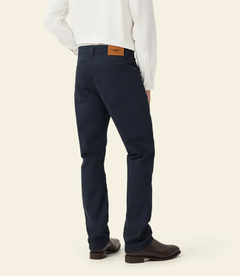 R.M Williams Ramco 5 Pocket Jean - Navy-2