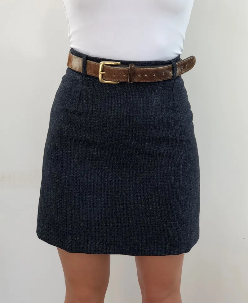 Vantage Atelier Henrietta Skirt Navy