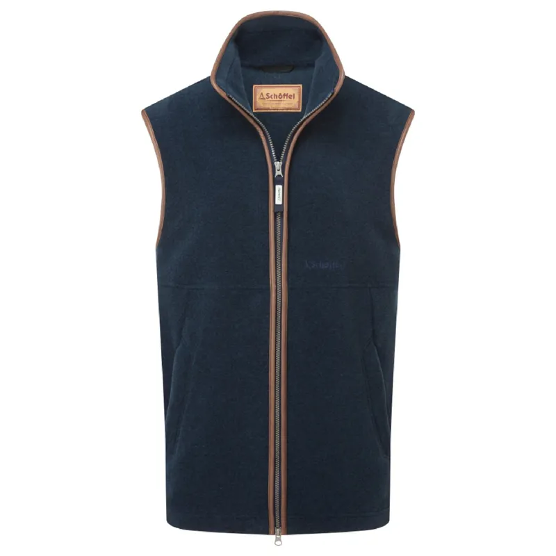 Schoffel Mens Oakham Gilet - Petrol Blue
