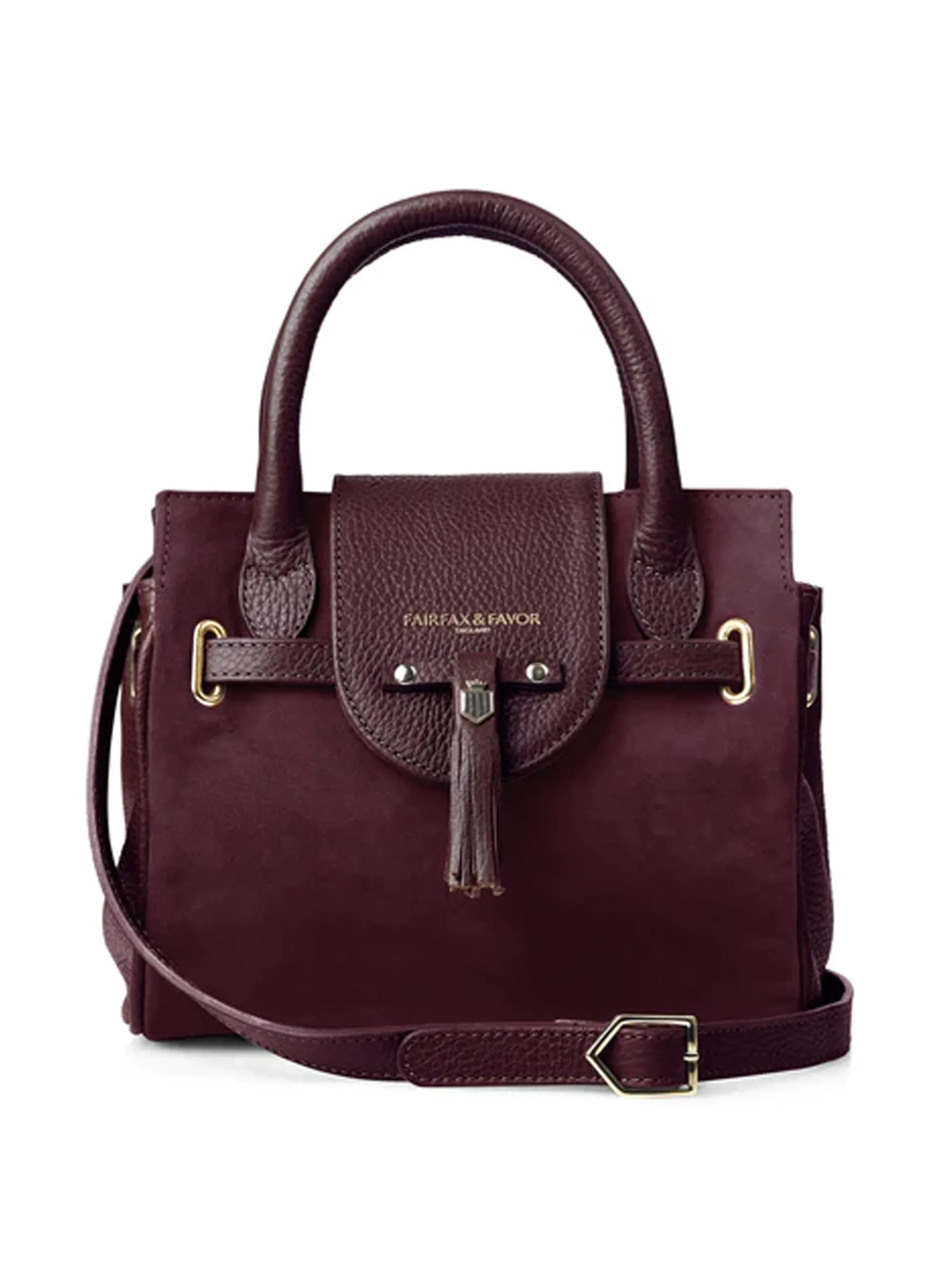 Fairfax and Favor Mini Windsor Bag Plum