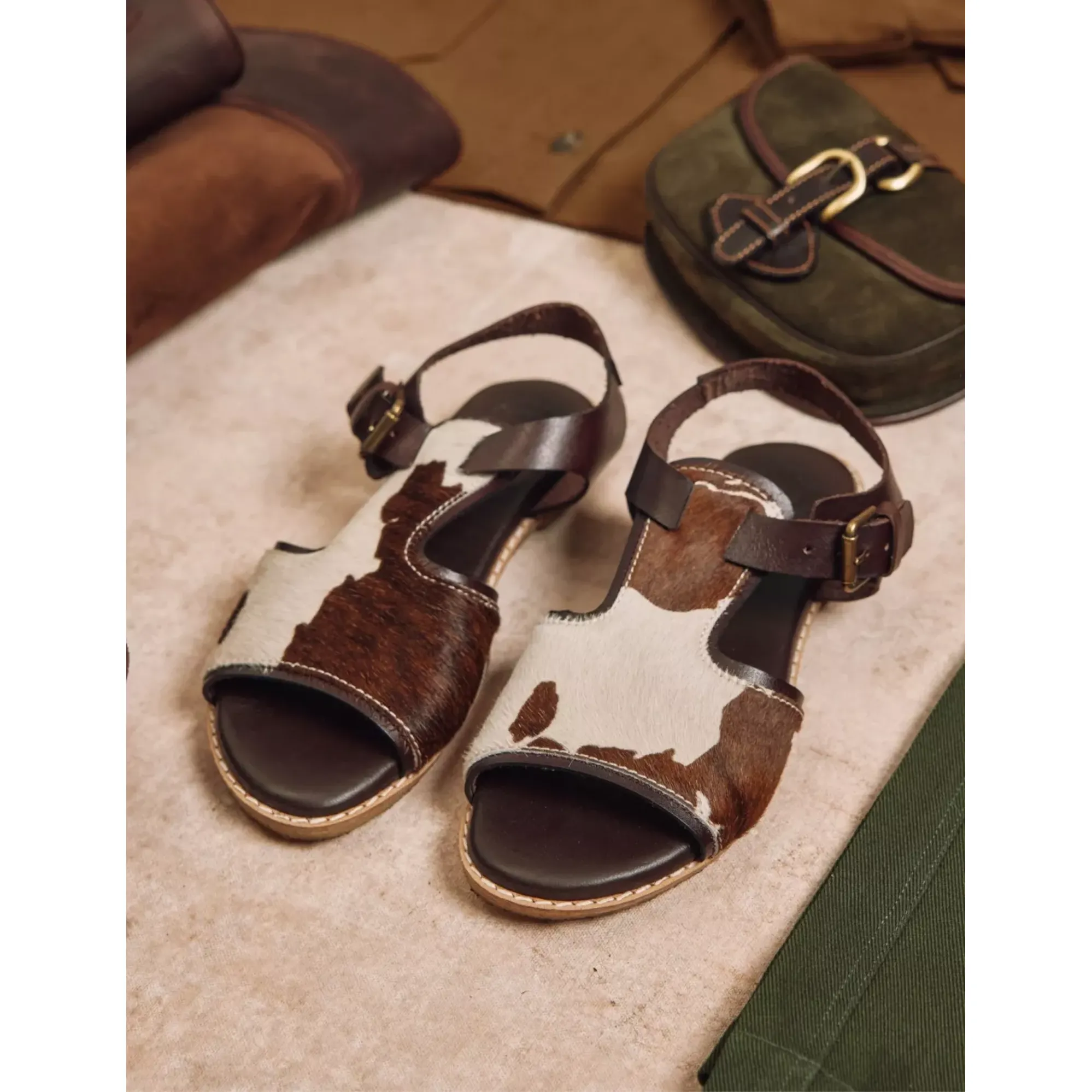 George Chilvers Colorized Penelope Chilvers Siesta Friesian Pony Sandal