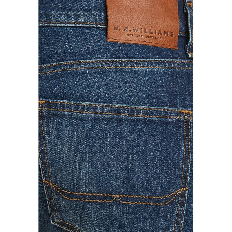 R.M. Williams Ramco Jean Denim Med Wash-1
