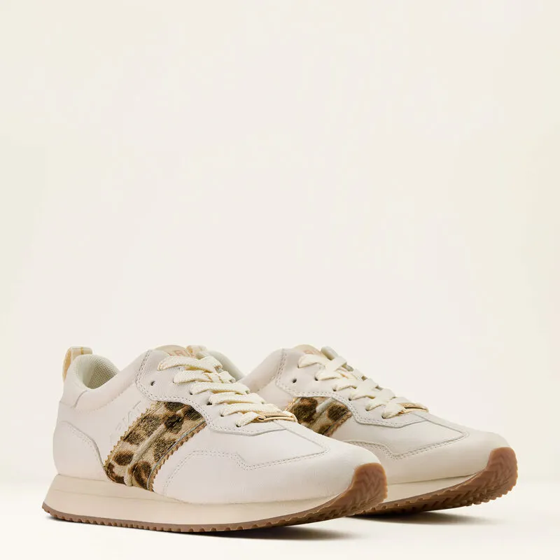Ariat Ranch Runner - Butter Cream/Gold/Leopard