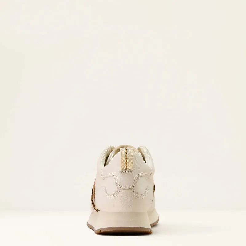 Ariat Ranch Runner - Butter Cream/Gold/Leopard-2