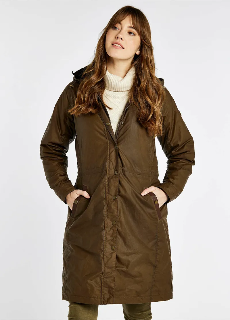 Dubarry Redington Wax Jacket - Ginger