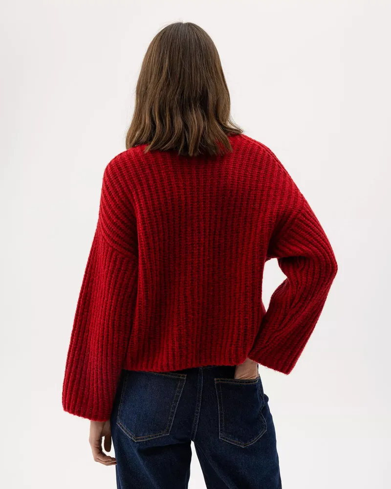 Holebrook Cajsa Sweater - Ruby-1