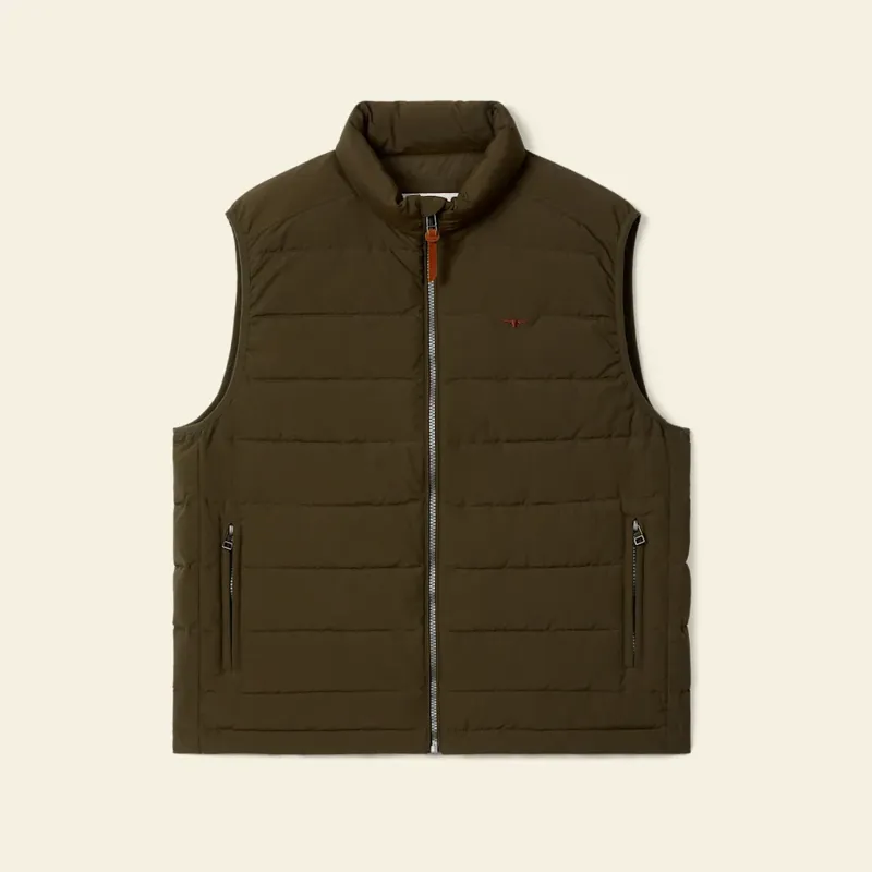 R.M Williams Rydal Vest - Dark Olive