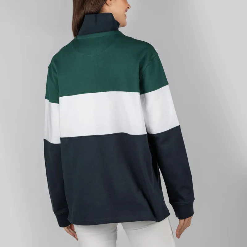 Schoffel Unisex Exeter Heritage 1/4 Zip - Navy-3