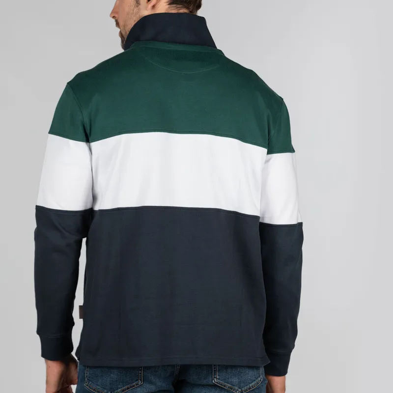 Schoffel Unisex Exeter Heritage 1/4 Zip - Navy-4