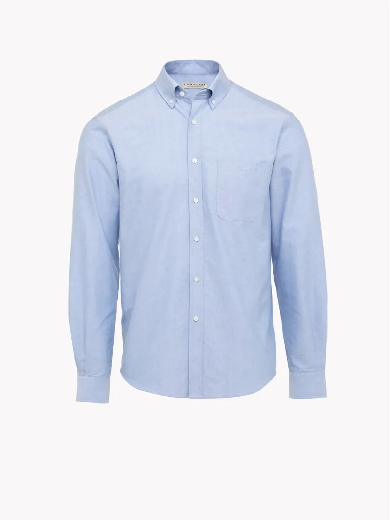 R.M Williams Collins Shirt Blue-1