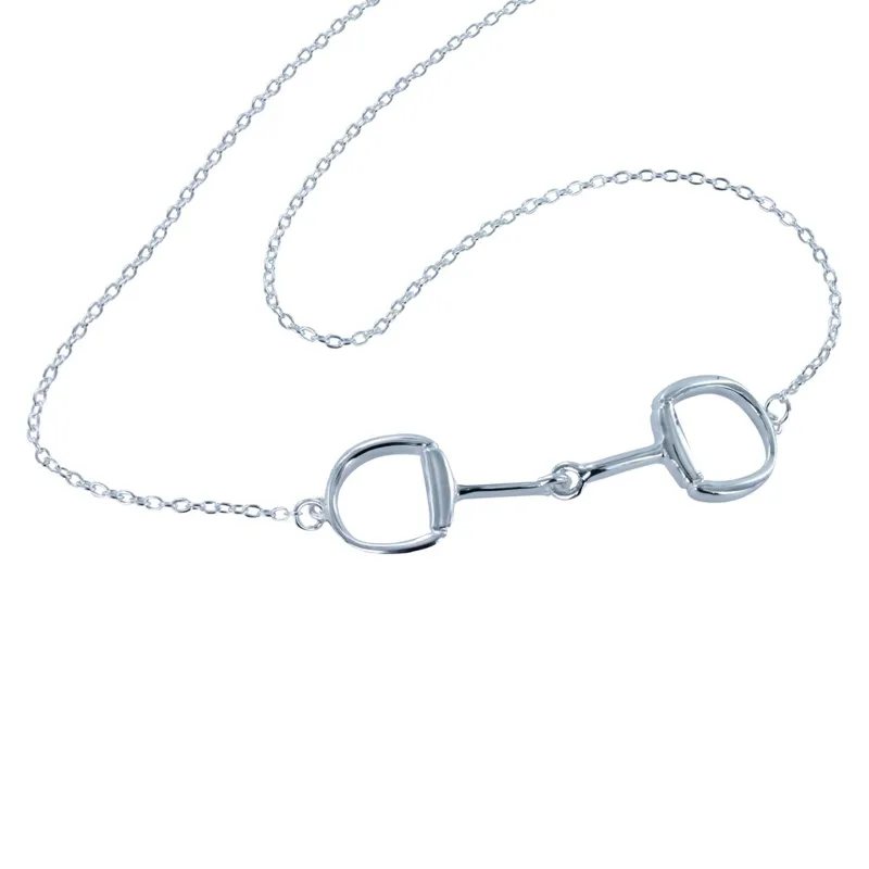 Reeves and Reeves Solo Snaffle Necklace - Sterling Silver
