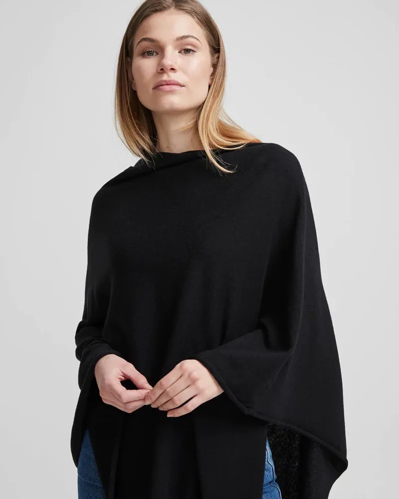 Holebrook Sofie Poncho - Black