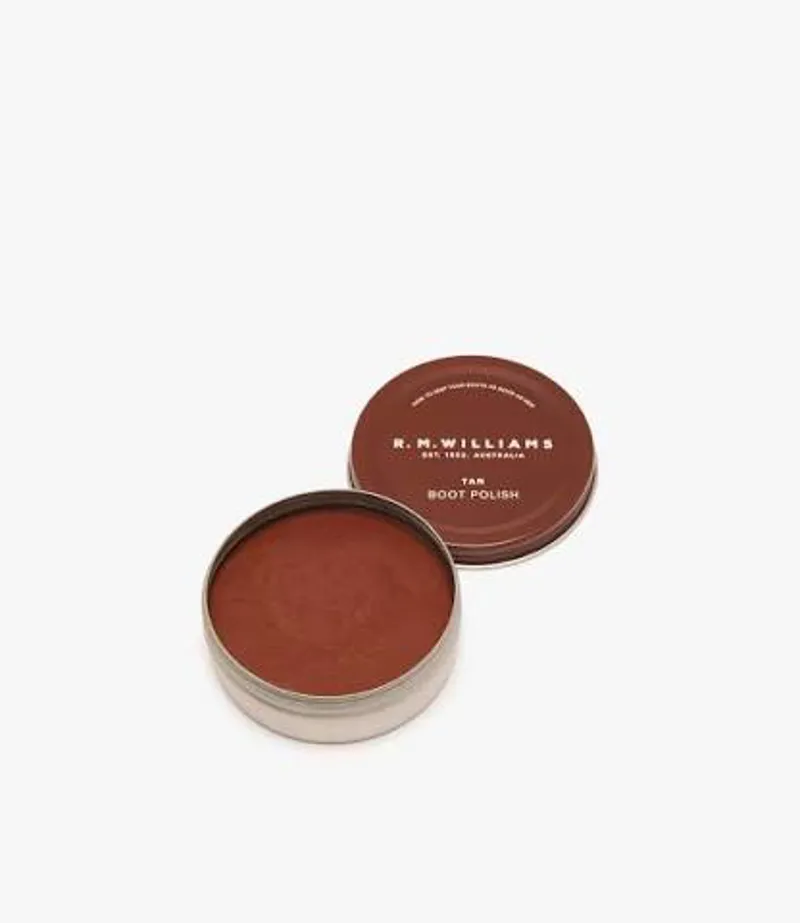 R.M Williams Stockmans Boot Polish Tan