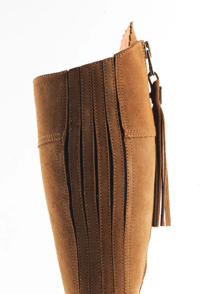 Fairfax and Favor Flat Regina Boot Sporting Fit - Tan-3