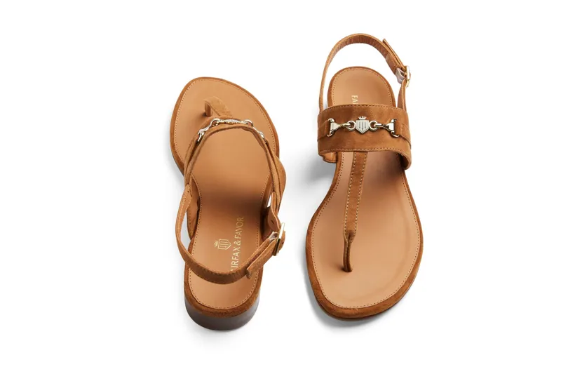 Fairfax and Favor Thornham Sandal - Tan-1