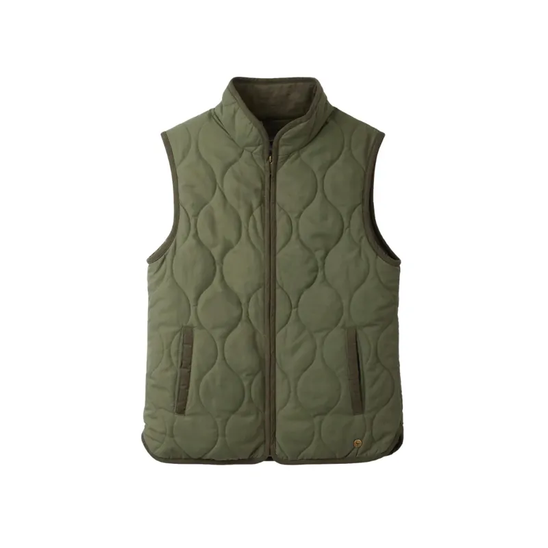 Hicks and Brown Timworth Gilet - Green-1