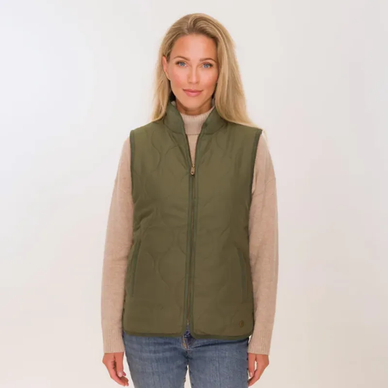 Hicks and Brown Timworth Gilet - Green