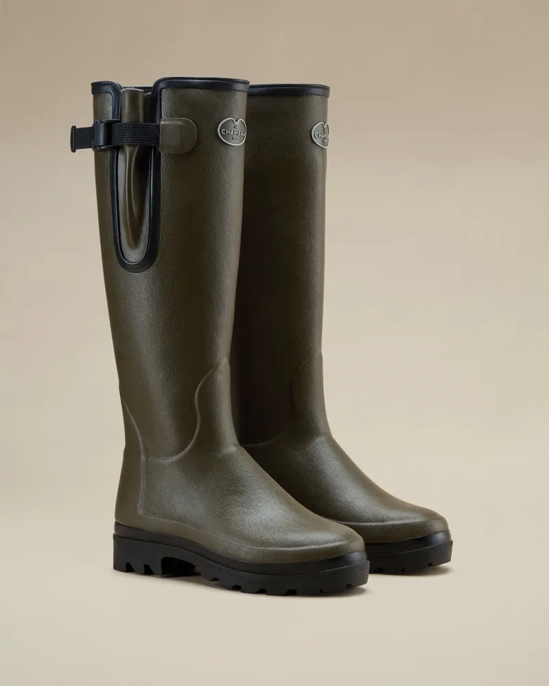 Le Chameau Ladies Vierzonord Boot - Vert Chameau/Black Lining