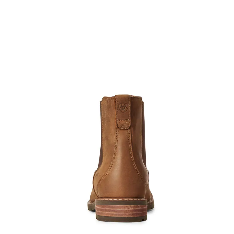 Ariat Ladies Wexford Waterproof Boot - Weathered Brown-4