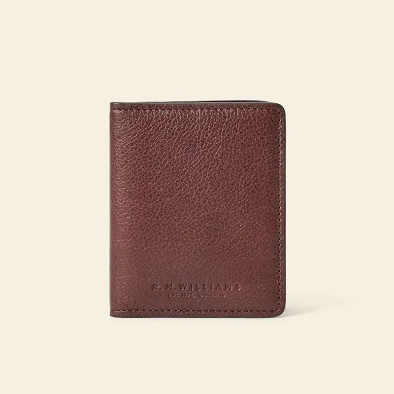 R.M Williams Farrier Fold Cardholder - Whiskey