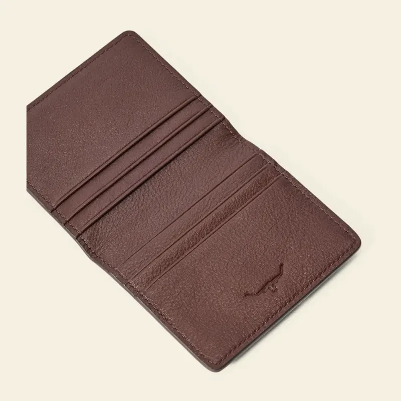 R.M Williams Farrier Fold Cardholder - Whiskey-1