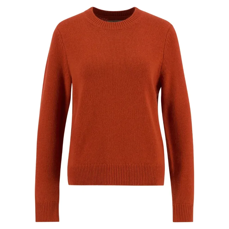 Barbour Woodhouse Knit Orange