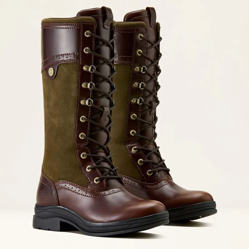 Ariat Wythburn II Waterproof Boot - Tobacco Brown/Olive