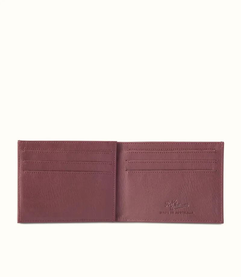 R.M Williams Singleton Bi-fold Wallet - Chocolate Raisi-1