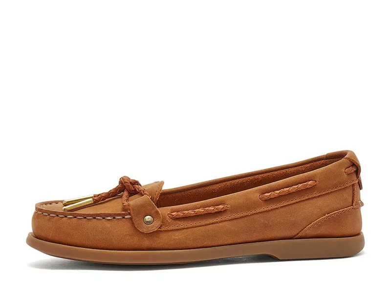 Chatham Ladies Rota G2 Deck Shoe - Walnut-1