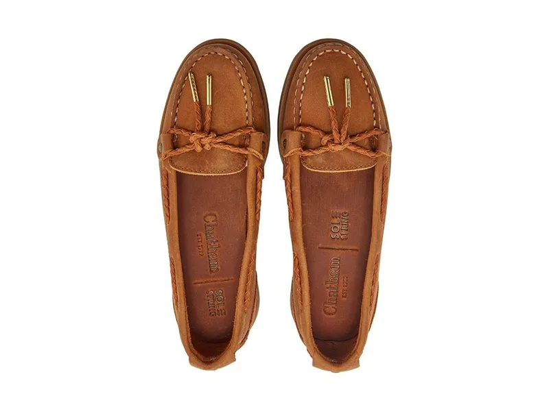 Chatham Ladies Rota G2 Deck Shoe - Walnut-2