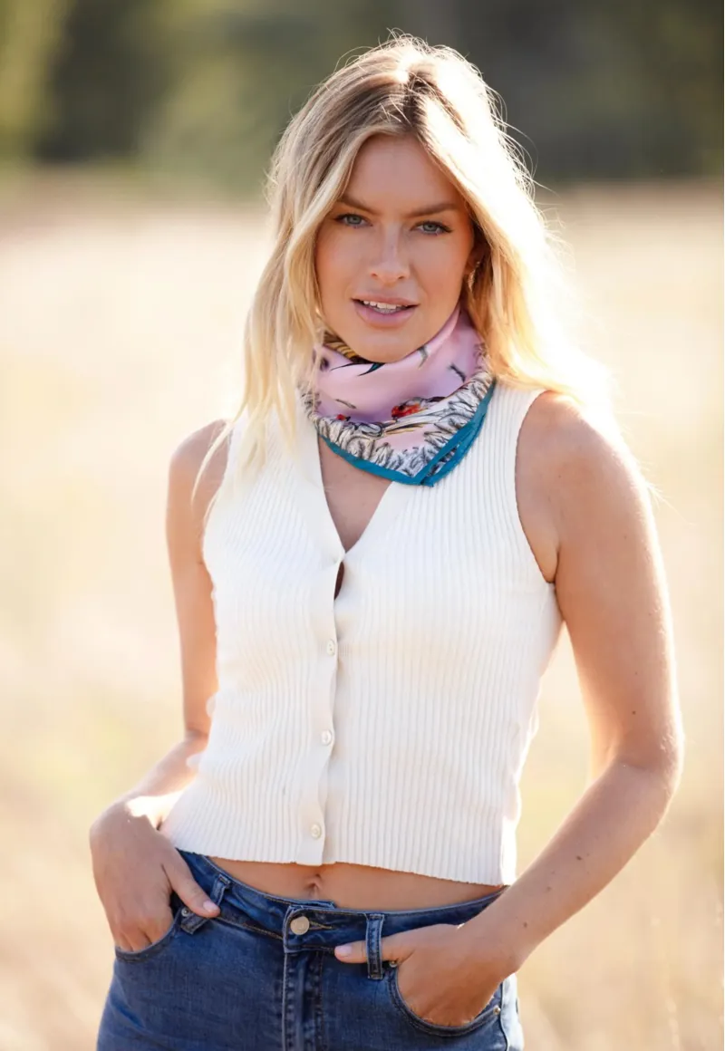 Clare Haggas Medium Watching Over Me Heather Purple